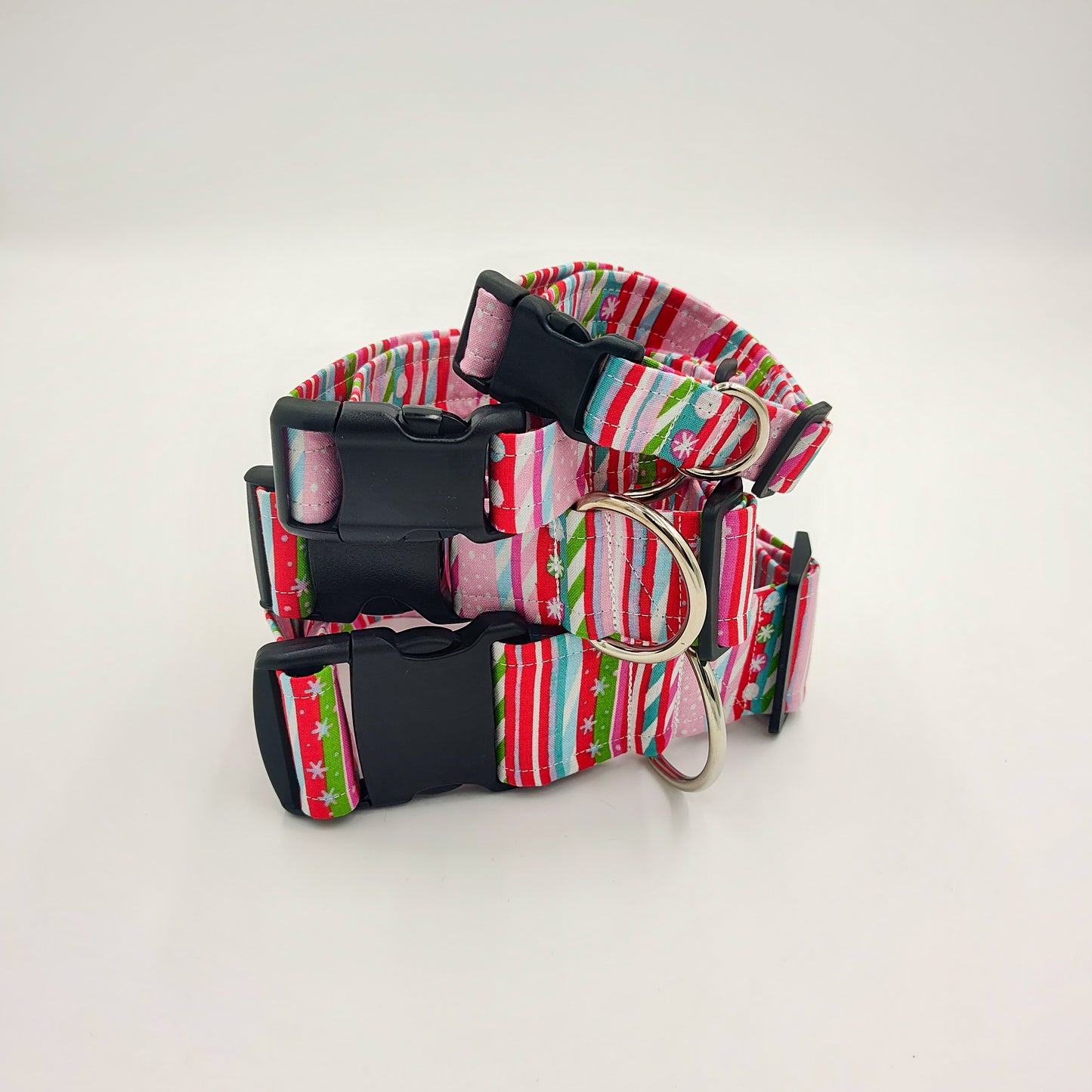 Holiday Stripe Collar