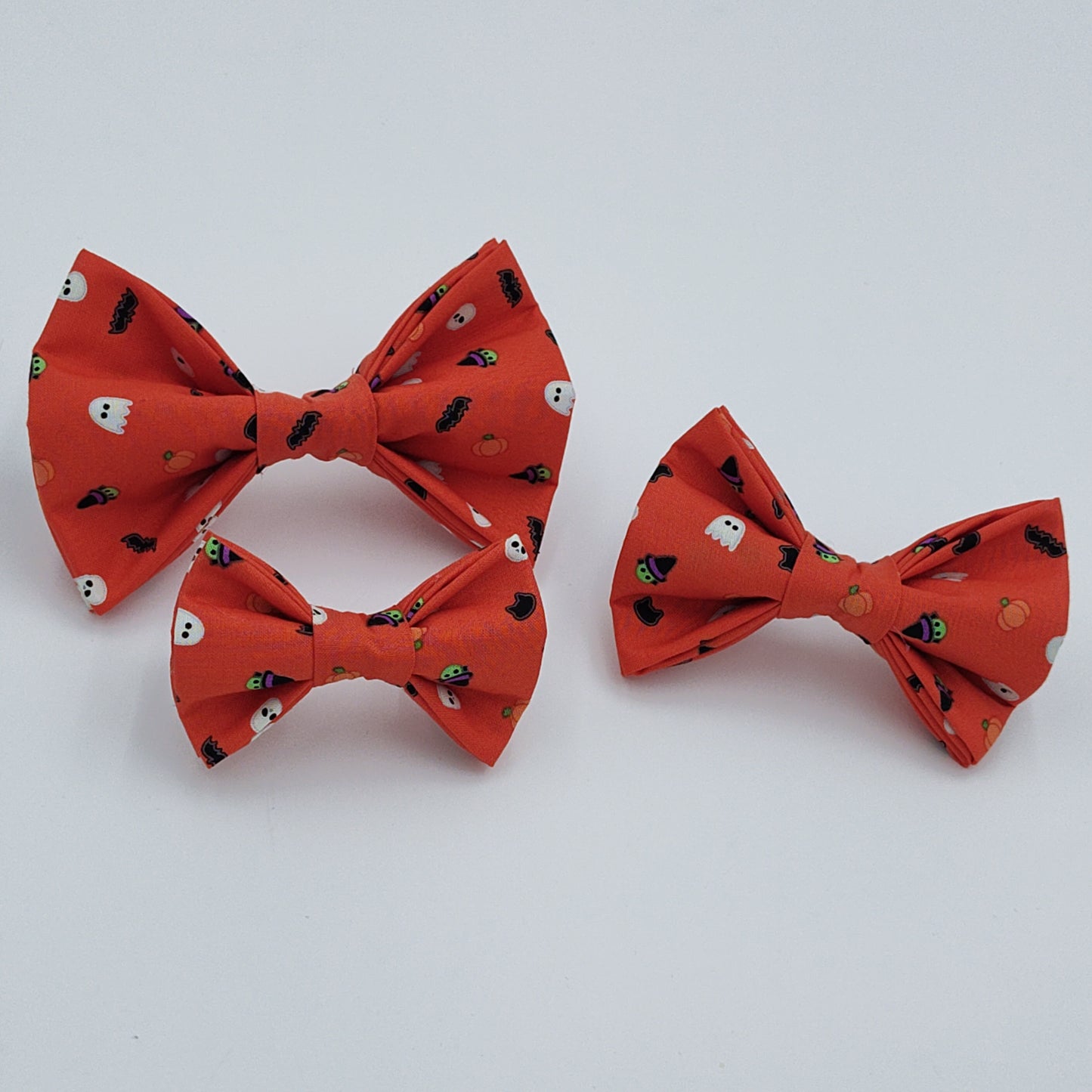 Orange Spookies Bow